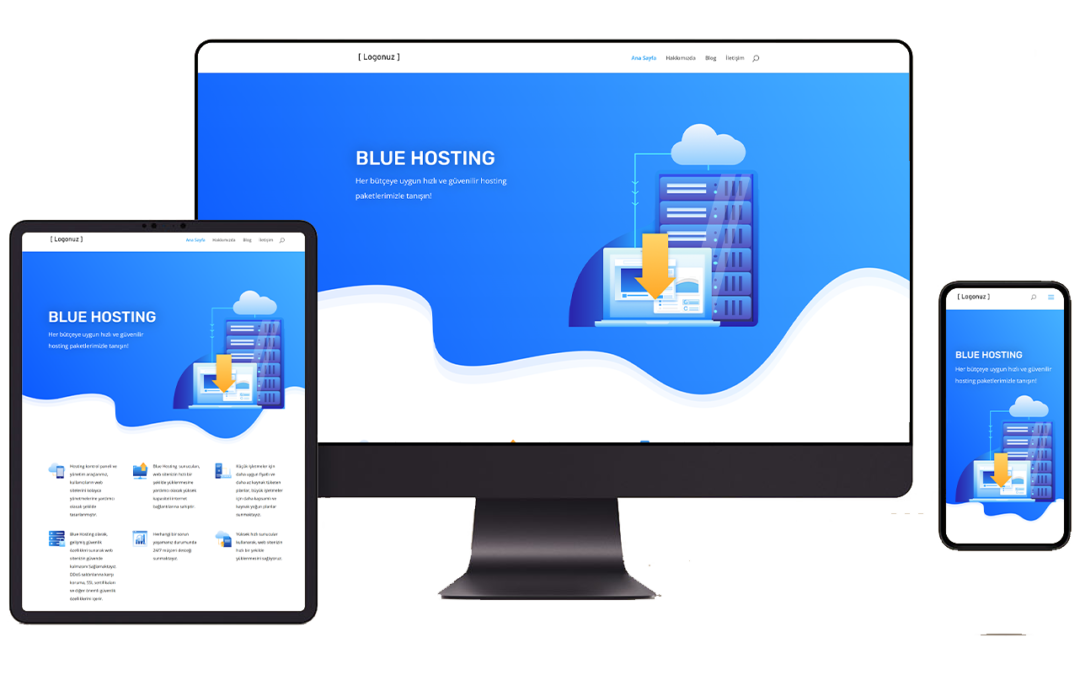 Hosting Hazır WordPress Teması