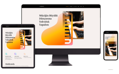 Müzik Ögretmeni Hazır WordPress Teması