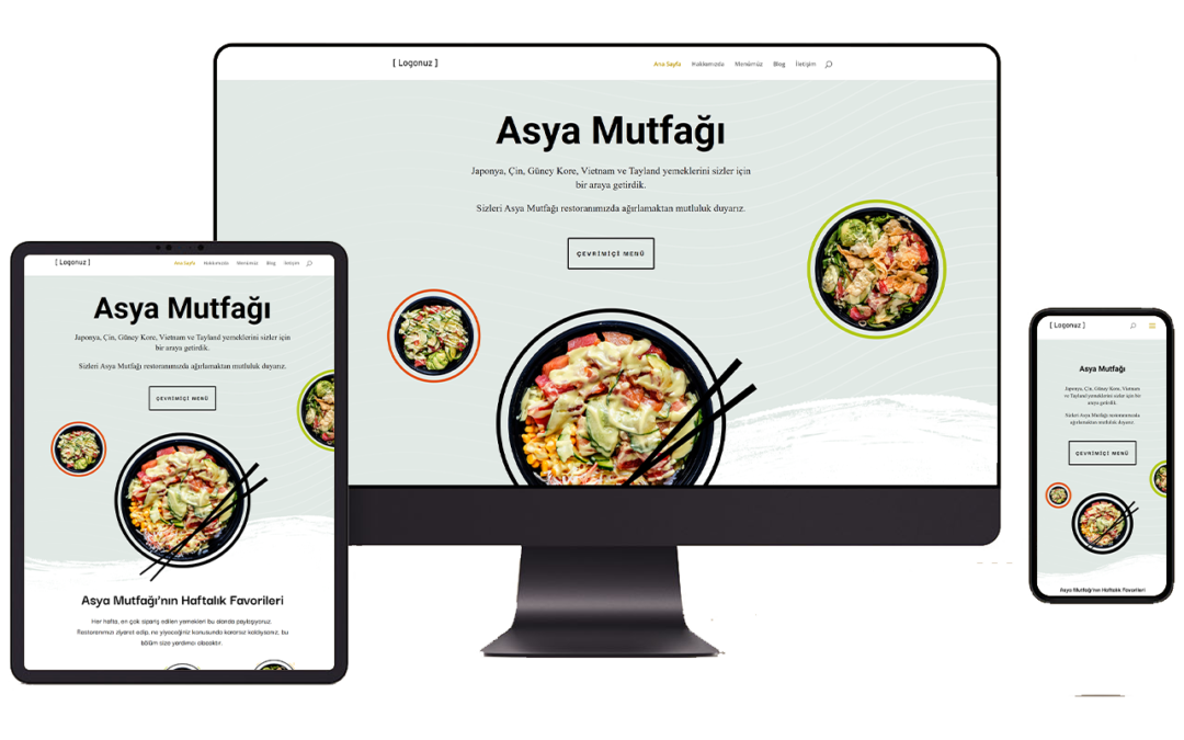 Asya Mutfağı Hazır WordPress Teması
