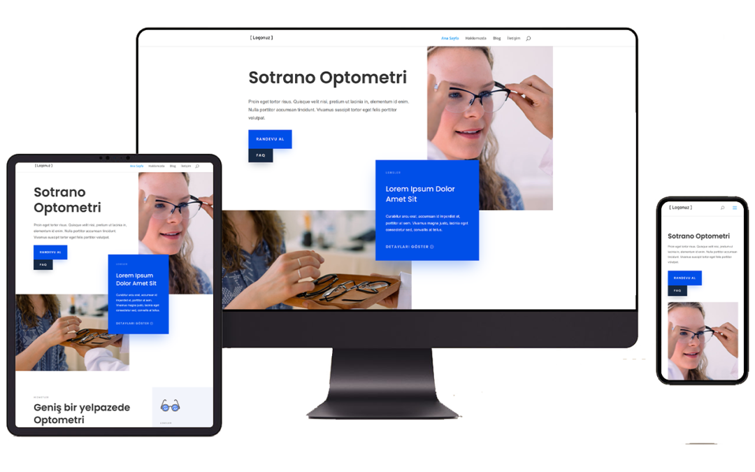 Göz Klinigi Hazır WordPress Teması