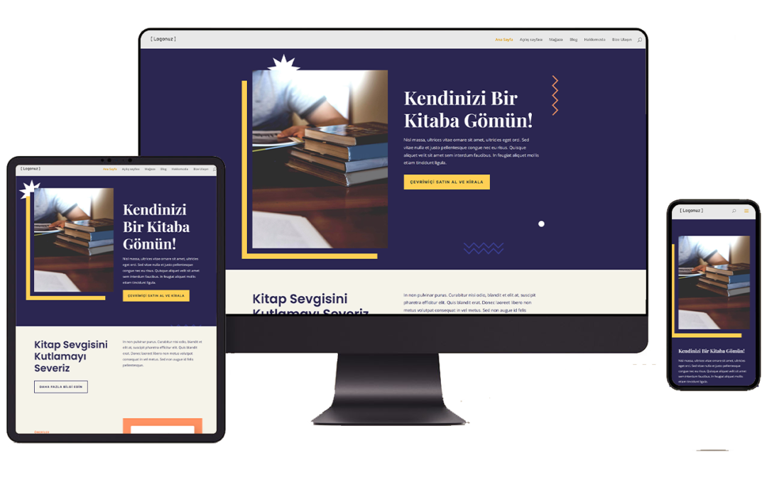 Kitap Magazasi Hazır WordPress Teması