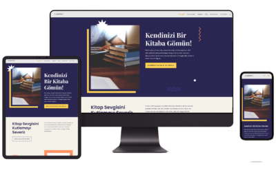 Kitap Magazasi Hazır WordPress Teması