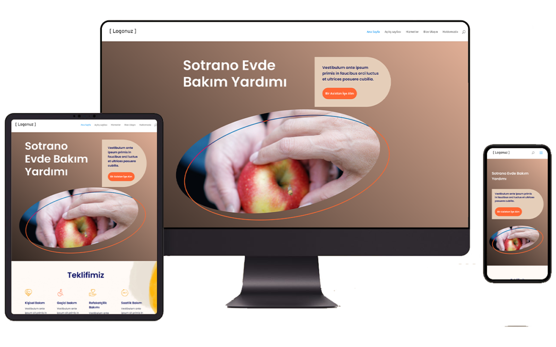 Evde Bakim Hazır WordPress Teması