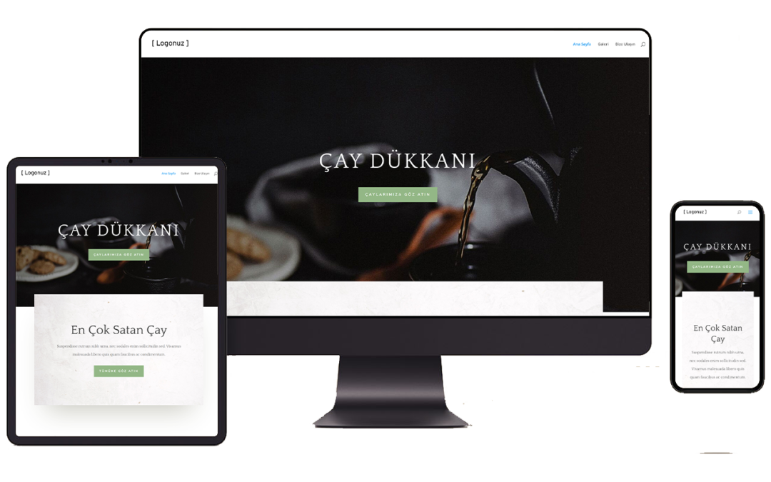 Çay dükkani Hazır WordPress Teması