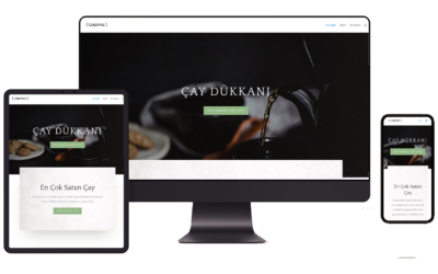 Çay dükkani Hazır WordPress Teması