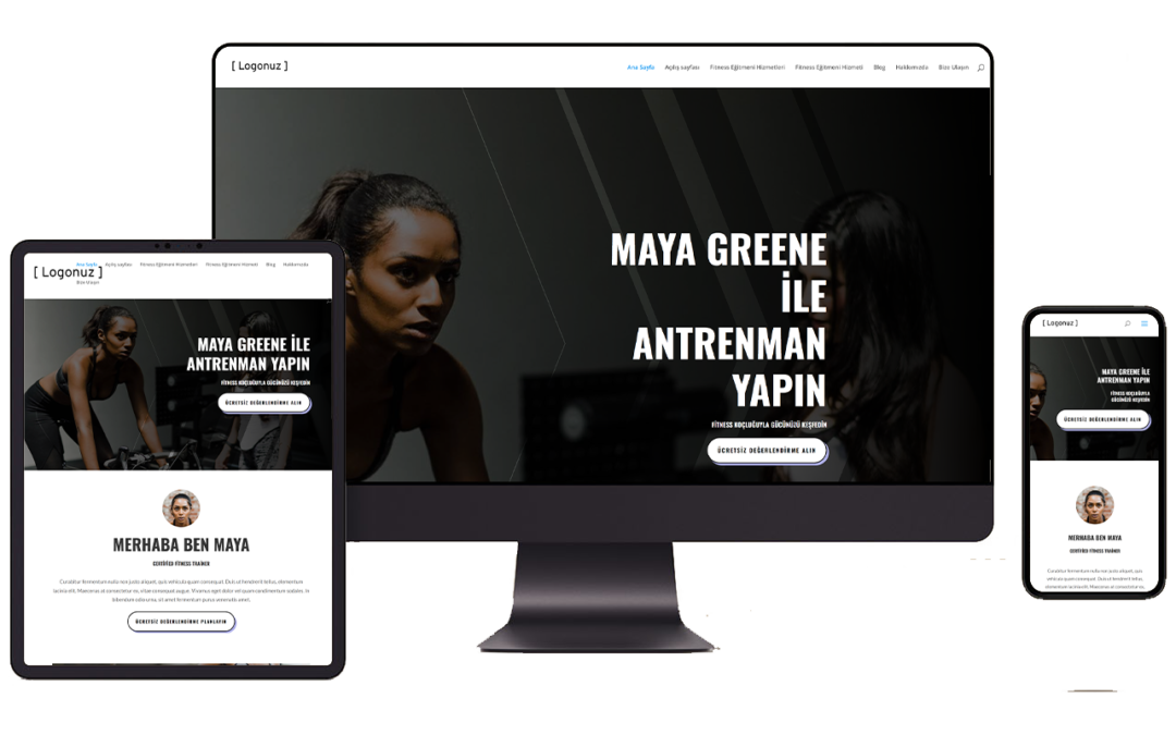 Fitness Egitmeni Hazır WordPress Teması
