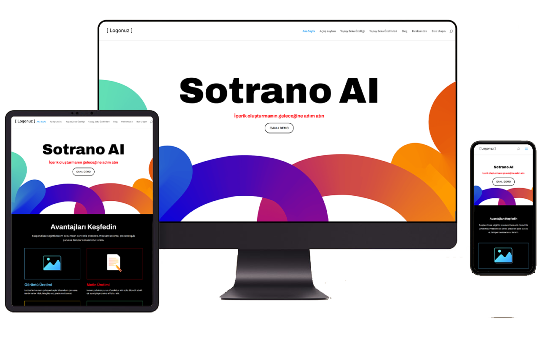 Yapay Zeka Hazır WordPress Teması