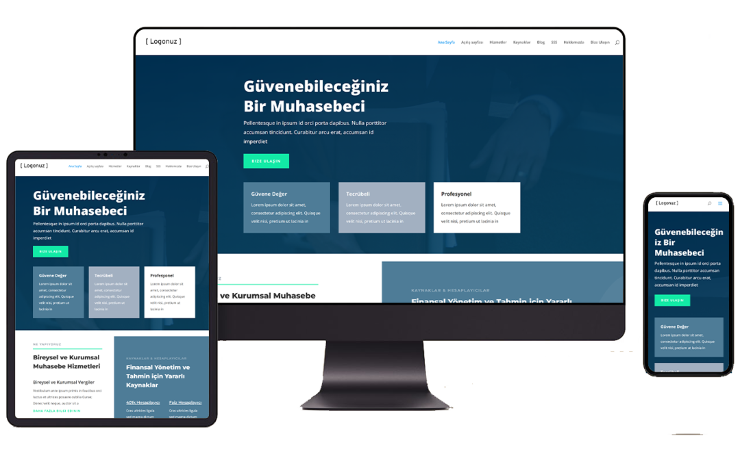 Muhasebe Hizmetleri Hazır WordPress Teması