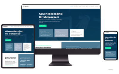 Muhasebe Hizmetleri Hazır WordPress Teması