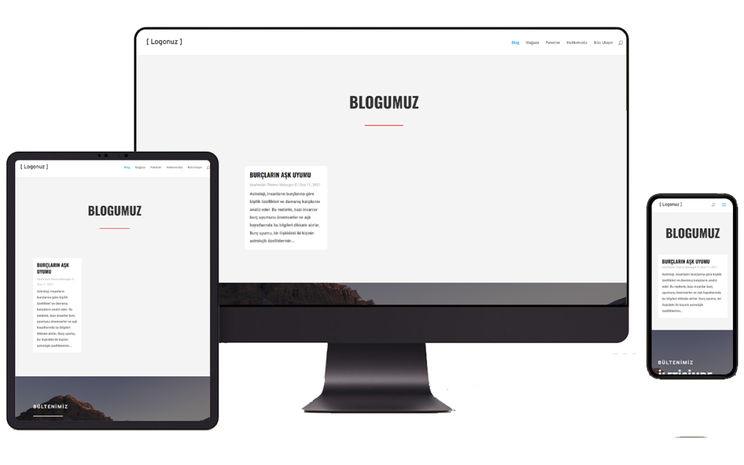 Tatil Ajansi Hazır WordPress Teması