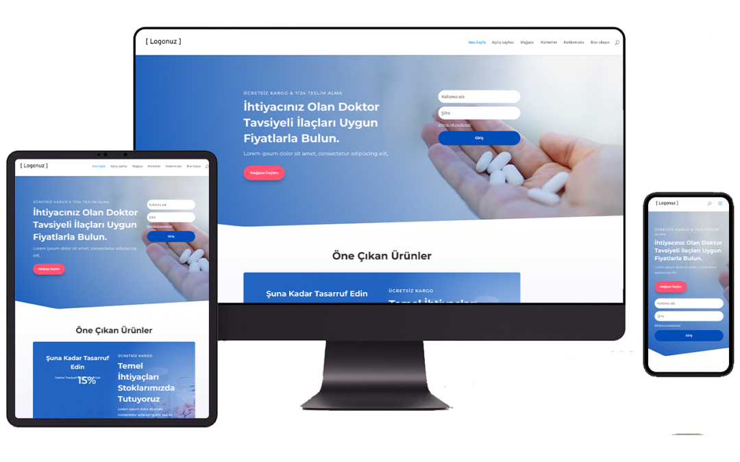 Eczane Hazır WordPress Teması