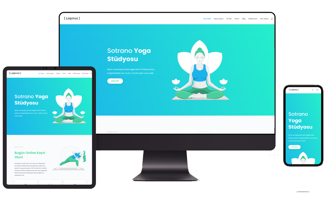 Yoga Studyosu Hazır WordPress Teması