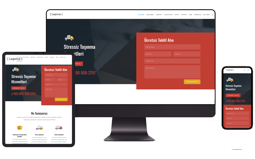 Taşınma Şirketi Hazır WordPress Teması