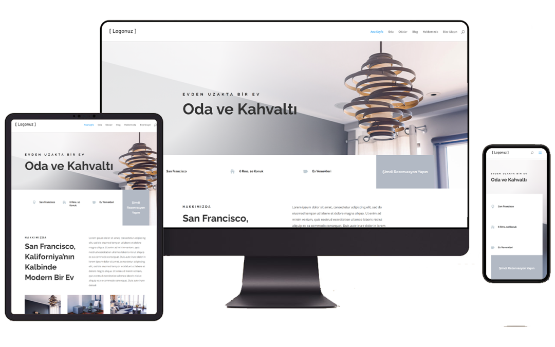 Konaklama Hazır WordPress Teması