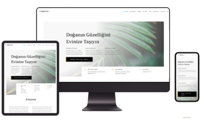 Fidanlık Hazır WordPress Teması