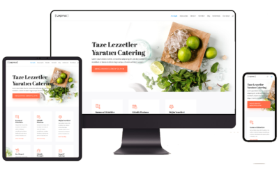 Yemek Dağıtım Hazır WordPress Teması