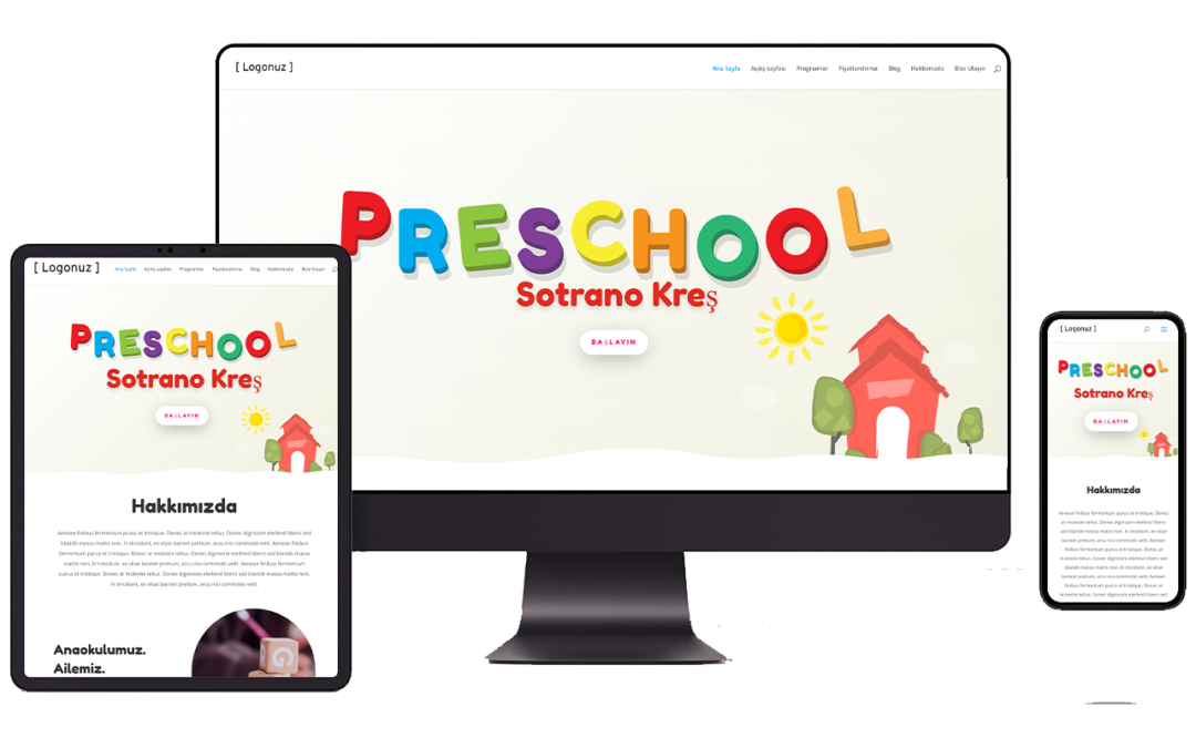 Kreş Hazır WordPress Teması