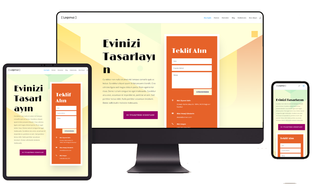 Ev Tadilatı Hazır WordPress Teması
