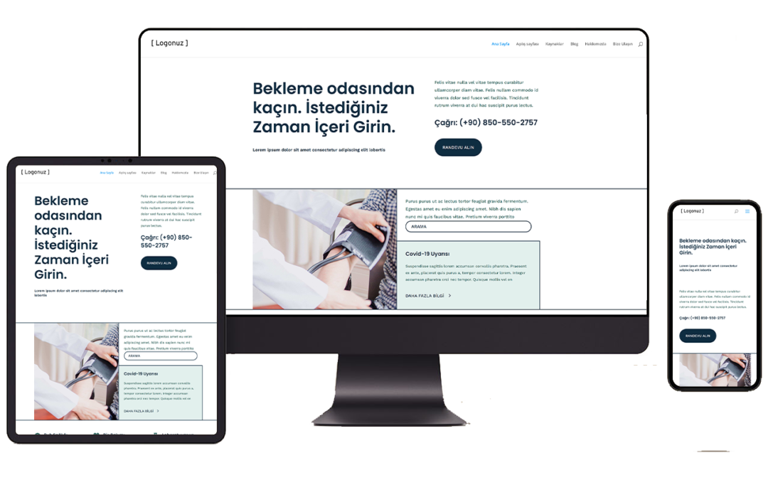 Hastane Hazır WordPress Teması
