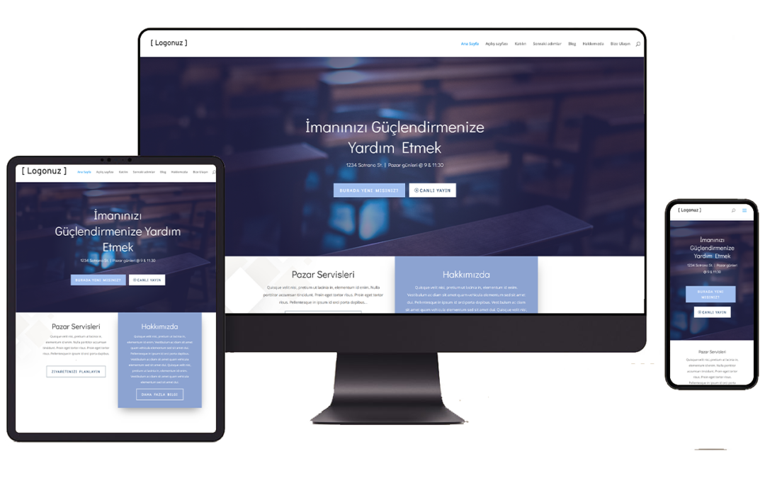 Kilise Hazır WordPress Teması