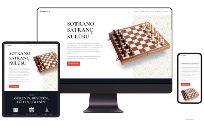 Satranç Kulübü Hazır WordPress Teması