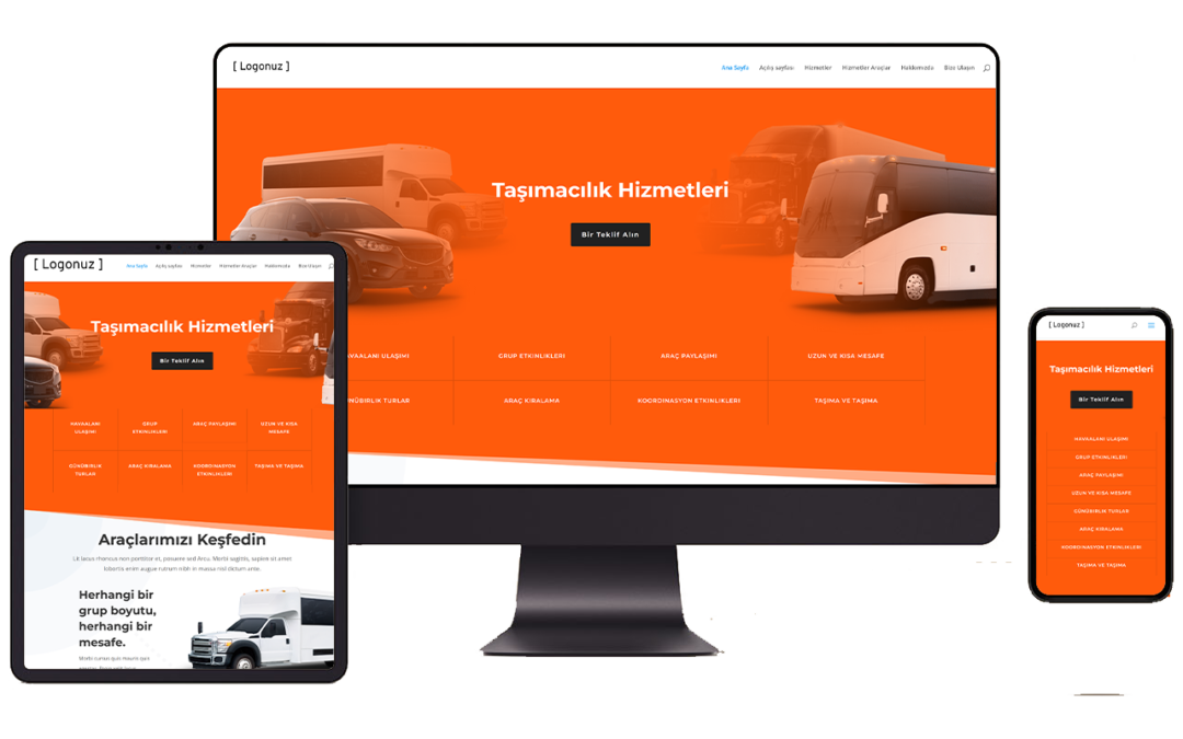 Nakliye Hazır WordPress Teması
